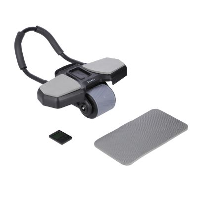 20. KA10 BLACK ABS WHEEL AUTOMATIC WHEEL FOR EXERCISING THE ABDOMINAL MUSCLES WITH SUPPORT