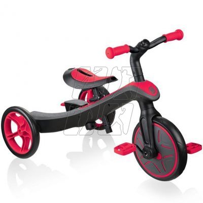 9. Globber New Red Explorer Trike 4in1 632-102-2