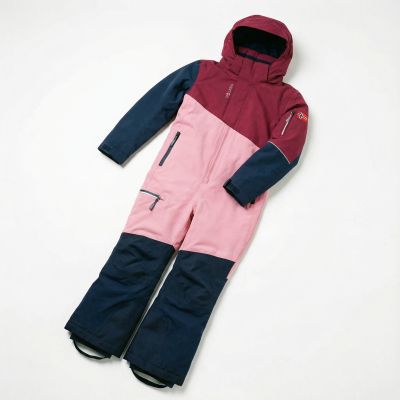 3. Trollkids Kids Hallingdal Snowsuit snowy purple/pink (350-231)