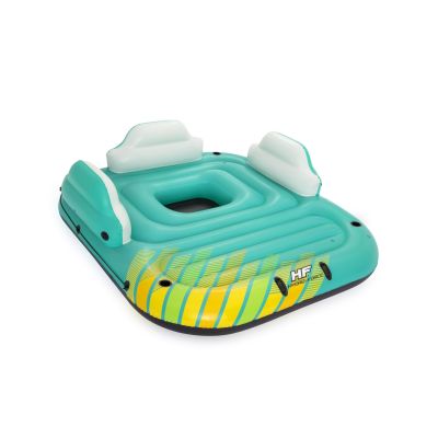 13. Bestway 43407 Pool and Beach Float Multicolor Monochrome PVC Floating Island