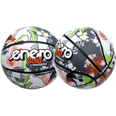 13. ENERO SOLID BASKETBALL SIZE 7 GREY-WHITE