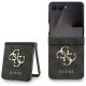 Guess Big 4G Logo Classic Logo Case for Samsung Galaxy Z Flip 7 - Black