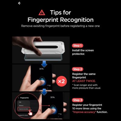 13. Spigen Glas.tR EZ Fit Pro AC Anti Reflection Tempered Glass 2-Pack for Samsung Galaxy S26