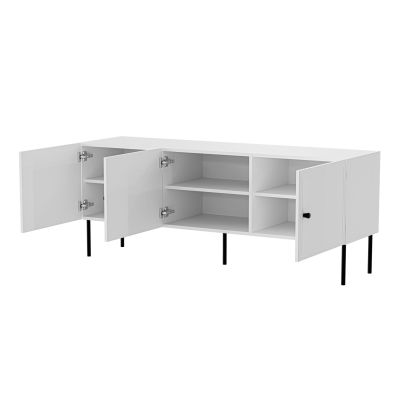2. 3D TV cabinet PALAZZO BIS 151x40x60 white matt