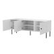 2. 3D TV cabinet PALAZZO BIS 151x40x60 white matt