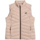 2. Women's vest 4F F347 beige 4FWSS26TVJAF347 83S