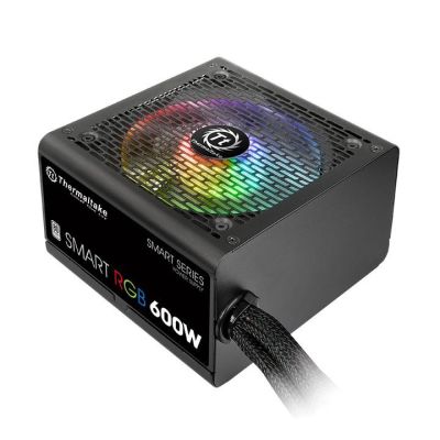 Thermaltake Smart 600W RGB Power Supply PS-SPR-0600NHSAWE-1 (600W; Active; 120mm)