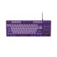 FURY KANABO K2 US Gaming Keyboard, White Backlight, Mechanical, Violet