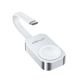 5. Acefast E21 5W Wireless Charger for Apple Watch - Silver