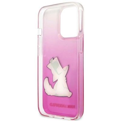 7. Karl Lagerfeld KLHCP14XCFNRCPI iPhone 14 Pro Max 6.7 "hardcase pink / pink Choupette Fun