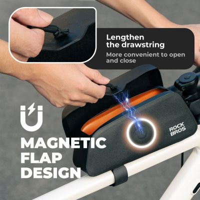 2. Rockbros bicycle bag 30120122001 magnetic