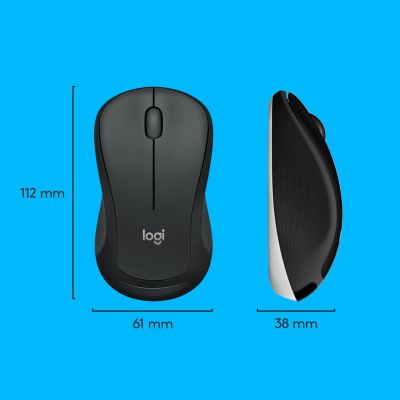 41. Logitech MK540 920-008685 membrane keyboard + mouse set (USB; black; optical; 1000 DPI)