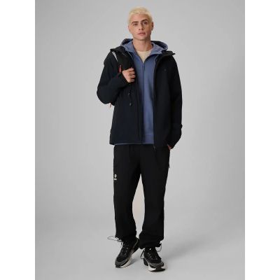 4. Men's hooded softshell jacket 4F 4FWAW26TSOFM608-20S