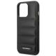 6. Karl Lagerfeld Puffy Elongated Logo Case for iPhone 14 Pro Max - Black