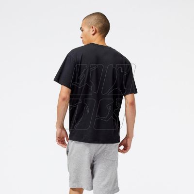 8. New Balance Sport Seasonal Graphic Cot BK M T-shirt MT31904BK