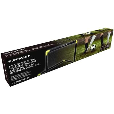 10. Dunlop foldable football goal with net 90x59x61cm 133591