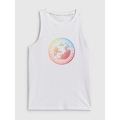 6. Sleeveless shirt 4F 4FWSS26TSLEM248-10S