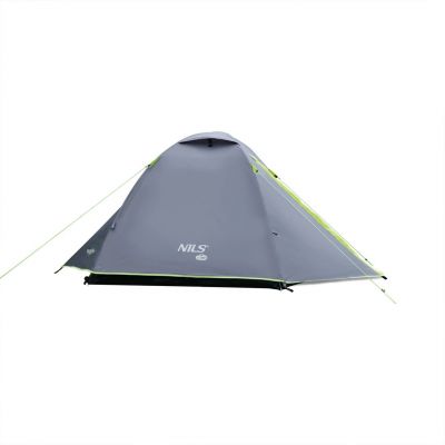 3. NILS CAMP Explorer NC6004 3-person camping tent, gray