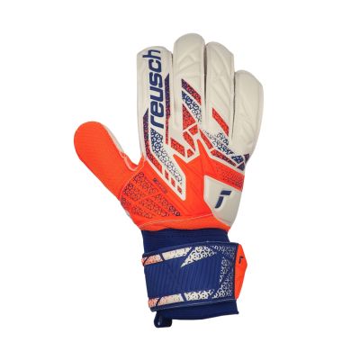 5. Reusch Attrakt Solid M 5570516 2500 goalkeeper gloves