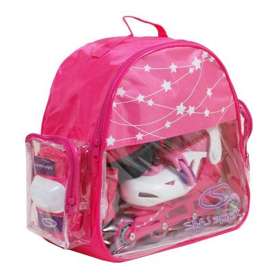14. SMJ Sport Combo Pink LED Set: 2in1 Roller Skates HS-TNK-000009549