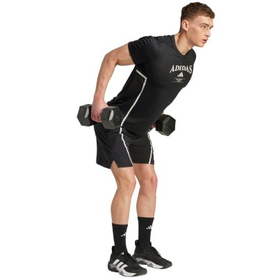 6. adidas Designed for Training Legacy Heritage Men's Shorts Black KA5283