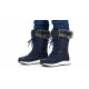 5. Trollkids Girls Hemsedal Winter Boots XT Waterproof Navy Blue (576-100)
