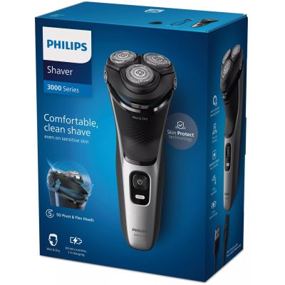2. PHILIPS series 3000 S3143/00 shaver