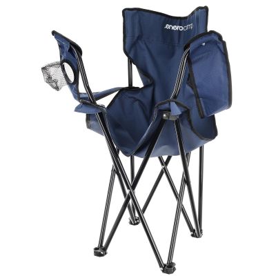 17. FOLDING CAMPING CHAIR 50X50X80CM NAVY BLUE