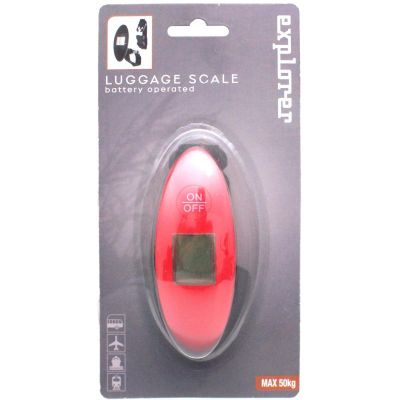 4. 50KG PROWORLD RED LUGGAGE SCALE