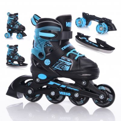 3. Tempish Verso Triple II Jr 1000004917 Ice Skates, Roller Skates, Roller Skates
