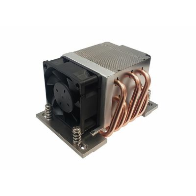 6. Dynatron A54 computer cooling system Processor Air Cooler 6 cm Black, Gray 1 pc.