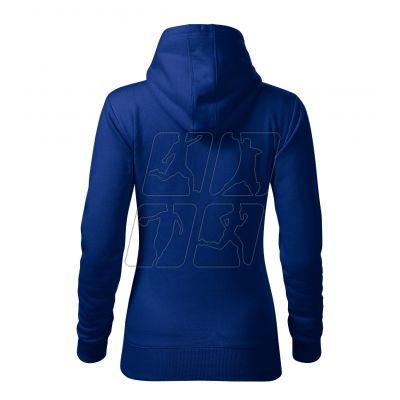 3. Malfini Cape Free W sweatshirt MLI-F1405 cornflower blue