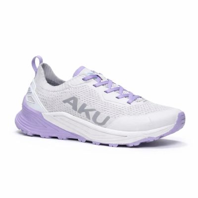 Aku women's outdoor trekking shoes Aira comfortable hiking gray purple