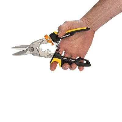 3. Fiskars 1027207 Straight Steel Scissors