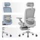 4. Leadpro 8.7 Grey Swivel Chair