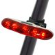 8. Dunlop 5 LED Rear Bike Light 249353