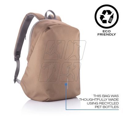 7. XD DESIGN ANTI-THEFT BACKPACK BOBBY SOFT BROWN P/N: P705.796