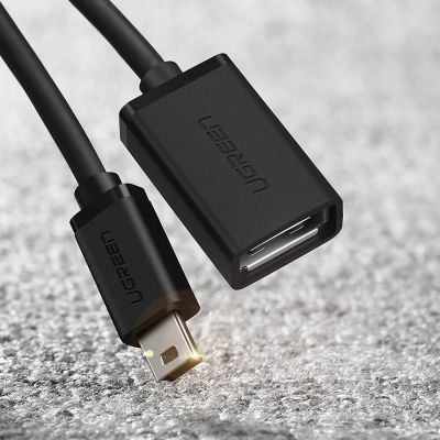 7. Ugreen US249 10383 mini USB-B (male) / USB-A (female) OTG adapter 10cm - gray