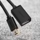 7. Ugreen US249 10383 mini USB-B (male) / USB-A (female) OTG adapter 10cm - gray