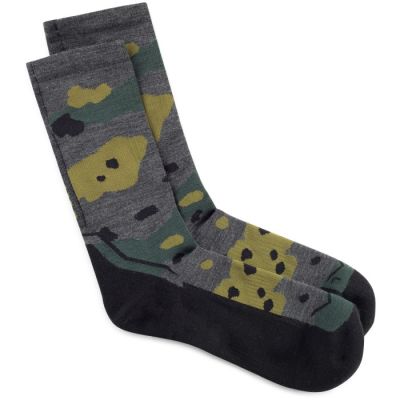 2. Buff MERINO LIGHTWEIGHT CREW SOCK LWC2 GRAY L socks