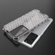 8. Honeycomb case armored cover with a gel frame for Samsung Galaxy S22 Ultra blue