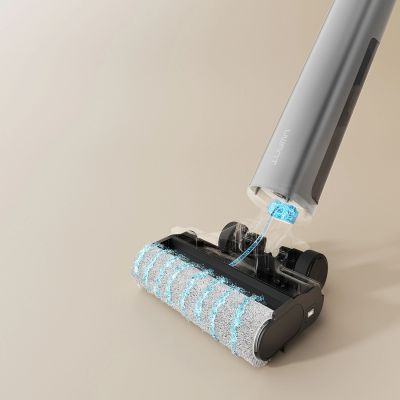 23. UWANT D800 Wet&Dry Upright Vacuum Cleaner with Mopping Function and Charging Station - Gray