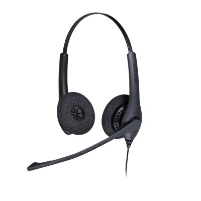2. Jabra Biz 1500 Headset Wired Headband Office/Call Center Bluetooth Black