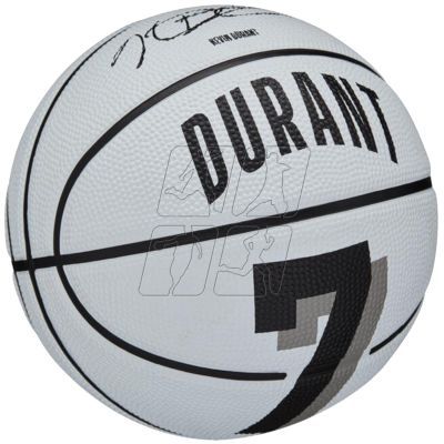 2. Basketball Wilson NBA Player Icon Kevin Durant Mini Ball WZ4007301XB