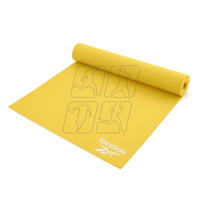 15. Reebok 4mm RAYG-11022YL yoga mat