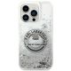 3. Karl Lagerfeld KLHCP14LLCRSGRS iPhone 14 Pro 6.1 "silver / silver hardcase Liquid Glitter RSG