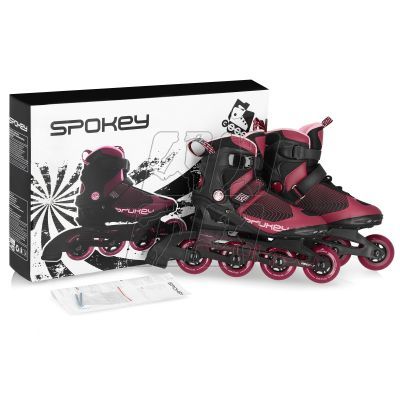 11. Spokey Revo BK/PK SPK-929598 roller skates, year 40