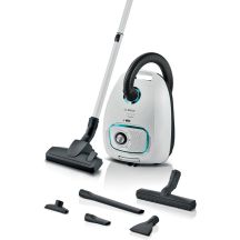 Bosch Series 4 BGB41HYG1H Bagged Vacuum Cleaner (600W; White)