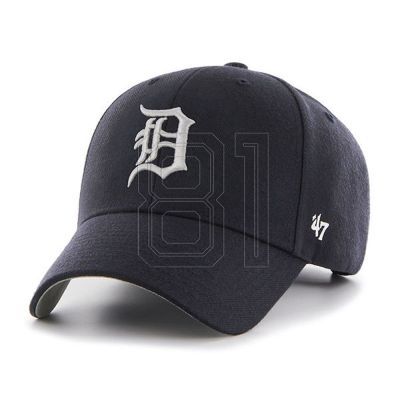 Brand `47 Detroit Tigers Navy B-MVP09WBV-NYJ Baseball Cap
