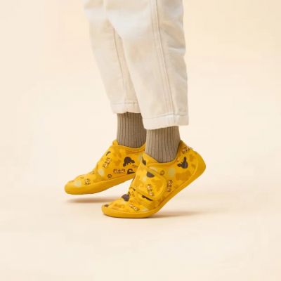 11. Affenzahn barefoot slipper cotton moccasins tiger (01398-10009)